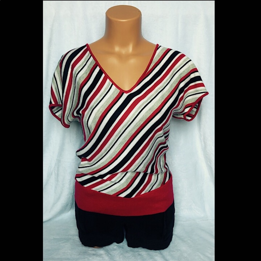 New York & Company short sleeve sweater XS size